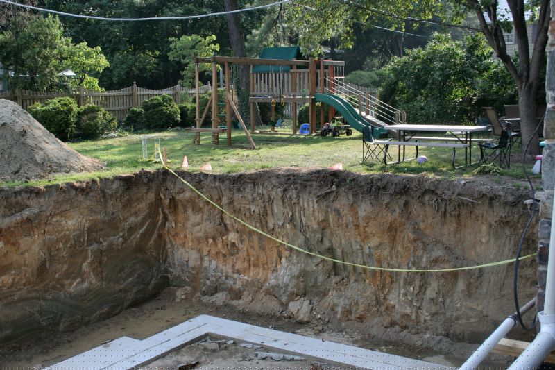 Basement Site Preparation